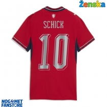 Češka Patrik Schick #10 Domaci Dres za Ženska SP 2026 Kratak Rukav